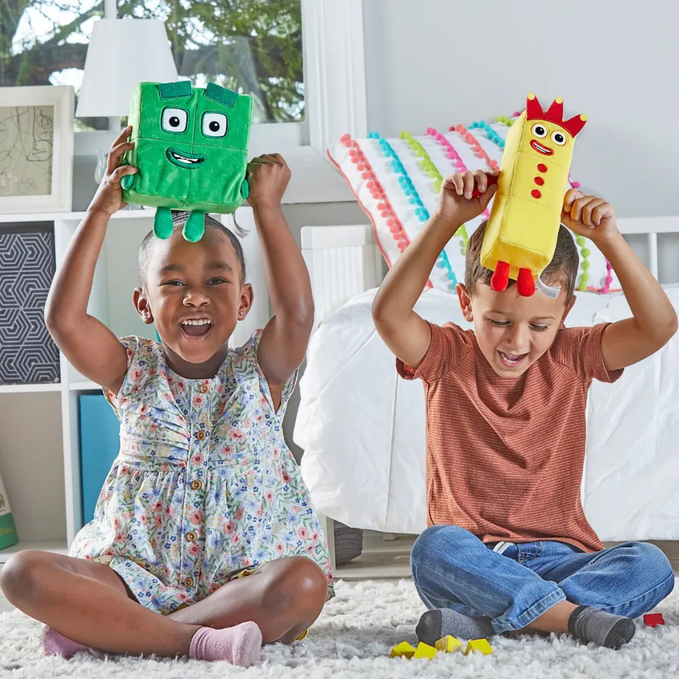 Numberblocks Pluschfiguren - Drei Und Vier