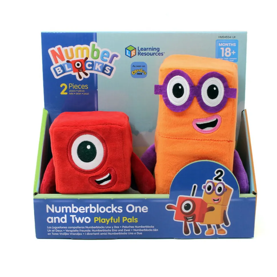 Numberblocks Pluschtiere - Eins Und Zwei