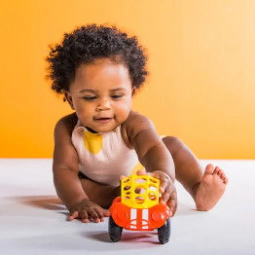 Oball Spielzeugauto Mit Rassel, Rot