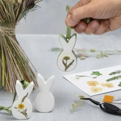 Osterhase Aus Keramik, 3 Stk