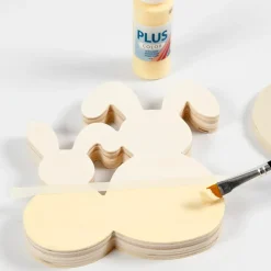 Osterhasen Aus Holz Zum Anmalen - 16 Cm