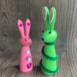 Osterhasen Zum Anmalen - 2 Stk.