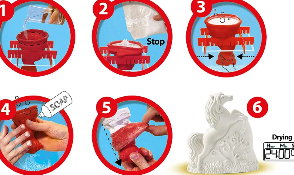 Pferde Giesen & Bemalen