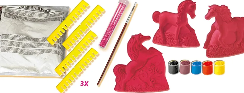 Pferde Giesen & Bemalen