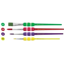 Pinselset Mit Griff - Verschiedene Grosen, 4 Stk.