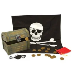 Pirat*In Mit Schatzkiste