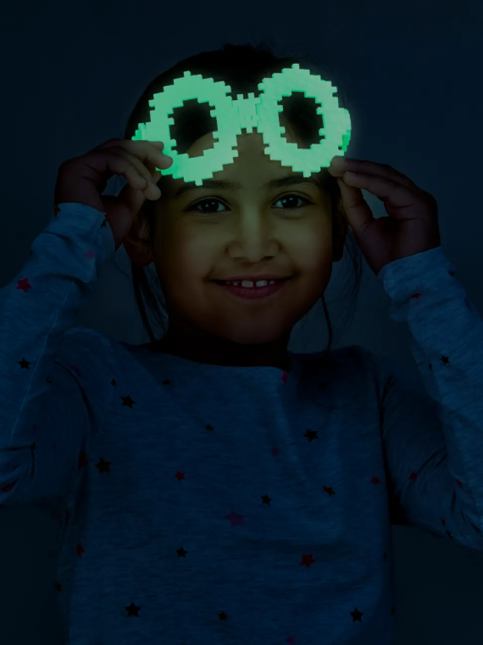 Plus-Plus - Glow In The Dark, 500 Teile