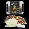 Plus-Plus - Glow Mix Bausteine Mit Box, 2000 Stk.