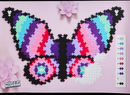 Plus-Plus - Puzzeln Nach Zahlen, Schmetterling,800