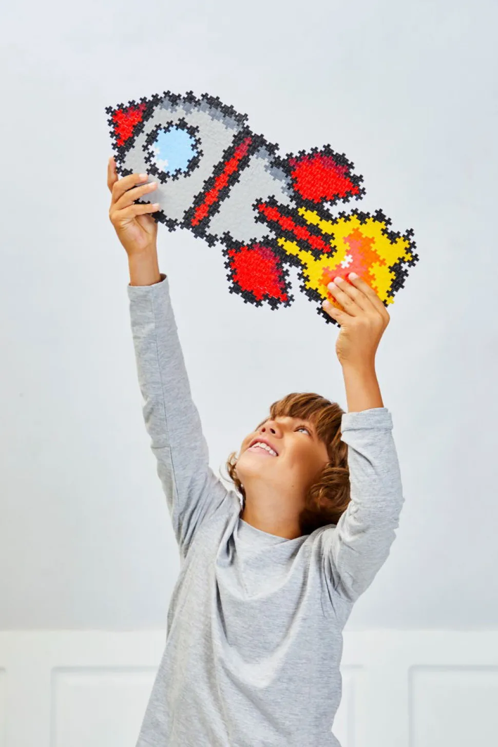 Plus-Plus - Puzzle By Number - Rakete, 500 Stk.