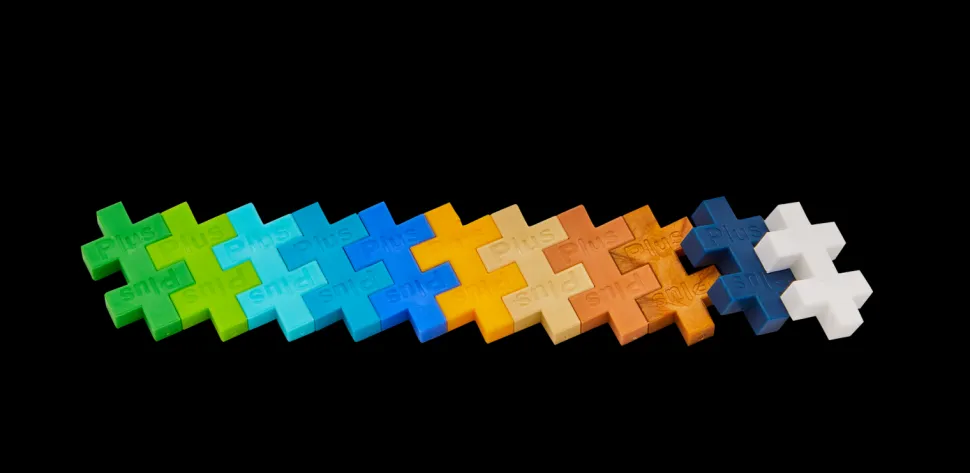Plus-Plus - Puzzle By Number - Pfau, 800 Stk.