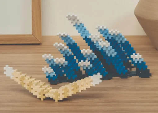 Plus-Plus Inspired - Hokusai, 350 Teile