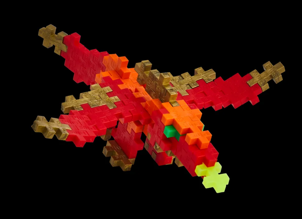 Plus-Plus Rohr - Drache, 100 Stk.