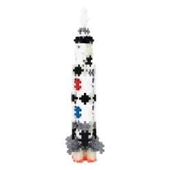 Plus-Plus Rohr - Rakete Saturn, 100 Stk.