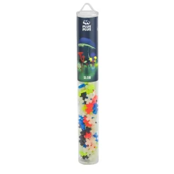 Plus-Plus Tube - Glow Mix, 100 Stk.