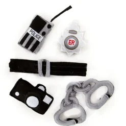 Polizei - Spielset Aus Stoff, 5-Teilig