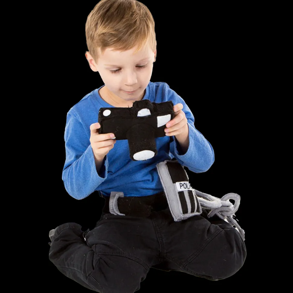 Polizei - Spielset Aus Stoff, 5-Teilig