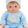 Puppe 1.255 Gramm - Blonder Junge 45 Cm