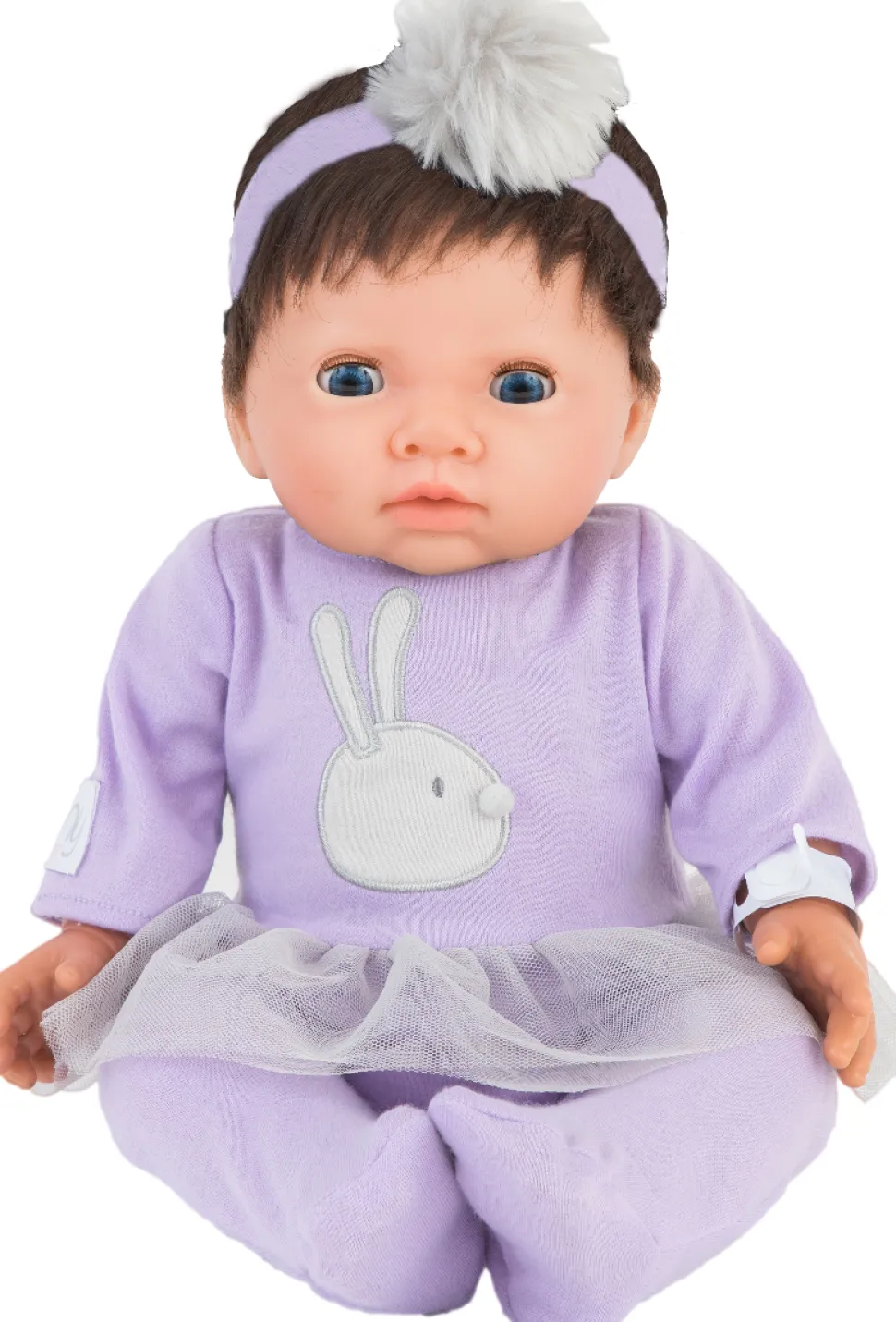 Puppe 1.255 Gramm - Brunette Madchen 45 Cm