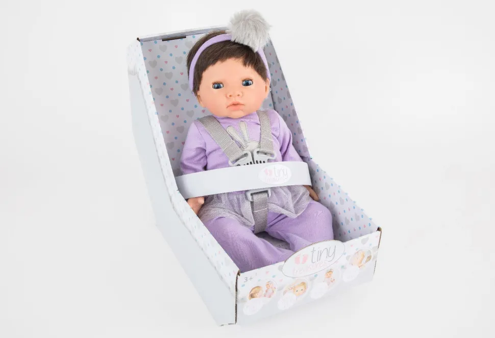 Puppe 1.255 Gramm - Brunette Madchen 45 Cm