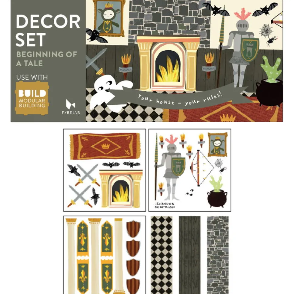 Puppenhaus Build Zubehör - Mittelalterthema