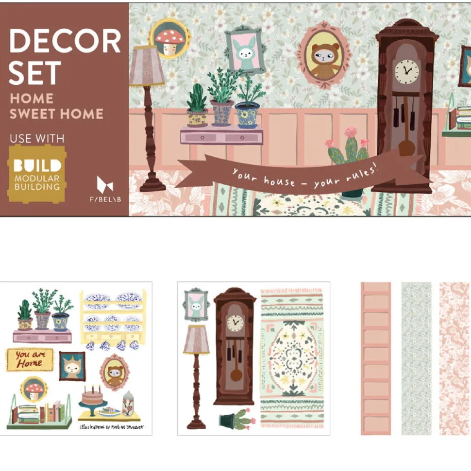 Puppenhaus Build Zubehör - Home Sweet Home