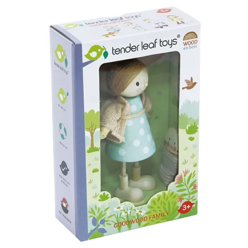 Puppenhausfigur - Frau Goodwood & Baby