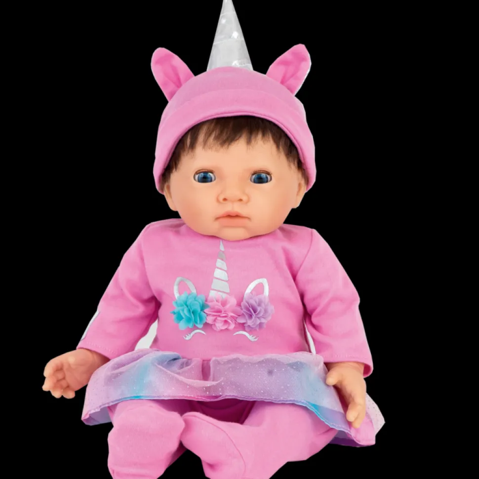 Puppenkleidung - Einhornanzug 45 Cm