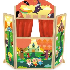 Puppentheater Aus Holz - Marchen
