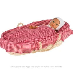 Puppentragekorb Mit Bettzeug - 58 Cm