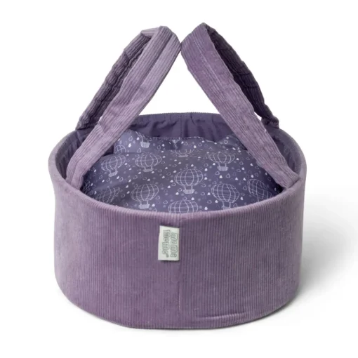 Puppentragetasche Set, Flieder - 35 Cm