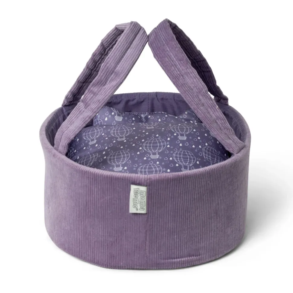 Puppentragetasche Set, Flieder - 35 Cm
