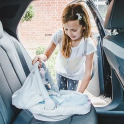 PuppenZubehör - Autositz 45 Cm