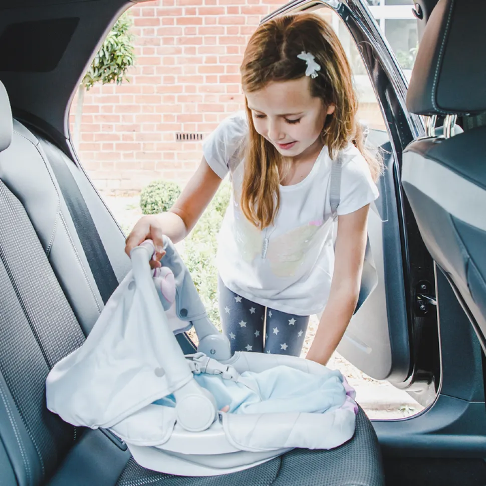 PuppenZubehör - Autositz 45 Cm