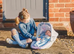 PuppenZubehör - Autositz 45 Cm