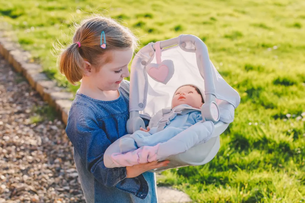 PuppenZubehör - Autositz 45 Cm