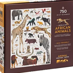 Puzzle - 750 Teile - Afrikanische Tiere
