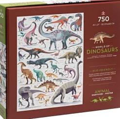 Puzzle - 750 Teile - Dinosaurier