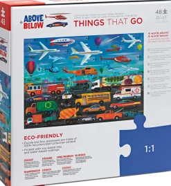 Puzzle - 48 Teile - Druber/Drunter - Fahrzeuge