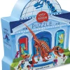 Puzzle - 48 Teile - Im Museum: Dinosaurier