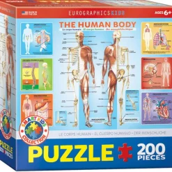 Puzzle - Der Menschliche Korper - 200 Teile