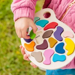 Puzzle - Kunstpalette - 18 Teile