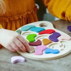 Puzzle - Kunstpalette - 18 Teile