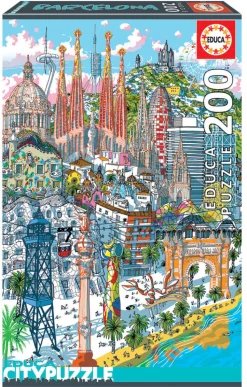 Puzzle, 200 Teile - Barcelona
