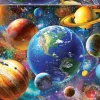 Puzzle, 500 Teile - Sonnensystem
