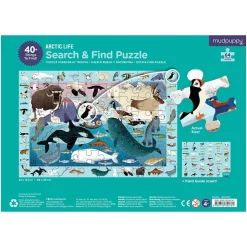 Puzzle Arktisches Leben - Such Und Find, 64 Teile