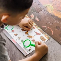 Puzzle Beidseitig, 48 Teile - Natur