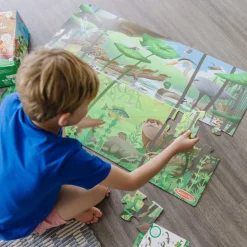 Puzzle Beidseitig, 48 Teile - Natur