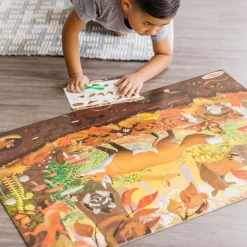 Puzzle Beidseitig, 48 Teile - Natur
