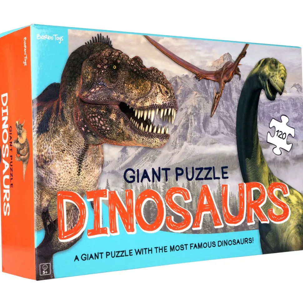 Puzzle Boden - 120 Teile - Dinosaurier